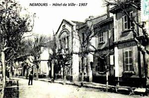 Nemours - Hotel de Ville - 1907